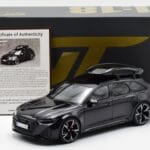 Audi RS6 C8 Avant Mythos Schwarz Mit Carbon-Dach Asien-Edition GT Spirit 1:18