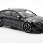 Audi RS7 C8 Sportback Mythos Schwarz Asien-Edition GT Spirit 1:18