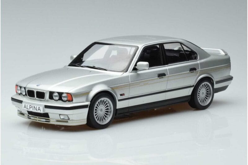 BMW Alpina B10 4.6 E34 Silber MCG 1:18