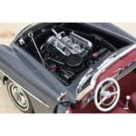 Mercedes 190 SL W121 Roadster Grau Norev 1:18