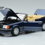 Mercedes 300 CE-24 A124 Cabriolet Nautical Blue Limitierte Auflage Norev 1:18