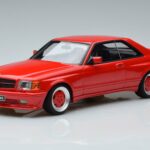 Mercedes 560 SEC W126 Widebody Rot Otto 1:18