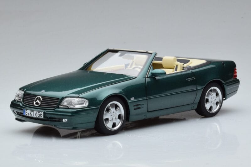 Mercedes SL500 R129 Grün Metallic Norev 1:18