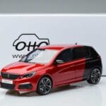 Peugeot Peugeot 308 T9 GTI Rot Otto 1:18 1:18 Resin