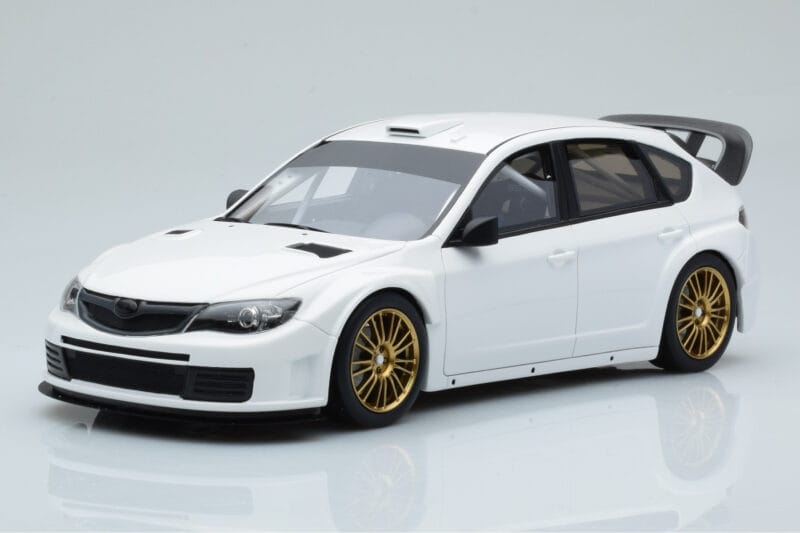 Subaru Impreza WRX STI R205 Mit Zubehörteilen Weiss Otto 1:18