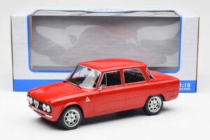 Alfa Romeo Giulia Nuova Super Rot Custom Wheels MCG 1:18 MCG18333 Metall – Bild 6 von 6