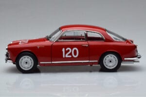 Alfa Romeo Giulietta SV #120 Mille Miglia 1956 Kyosho 1:18 08957A Metall – Bild 4 von 9