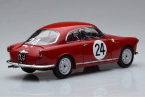 Alfa Romeo Giulietta SV #24 Targa Florio 1958 Kyosho 1:18 08957B Metall – Bild 3 von 9