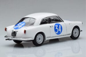 Alfa Romeo Giulietta SV #34 Targa Florio 1960 Kyosho 1:18 08957C Metall – Bild 3 von 9