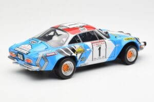 Alpine A110 1600S #1 Nicolas / Vial Winner Tour de Corse 1973 Kyosho 1:18 08485A Metall – Bild 3 von 8