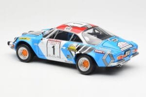 Alpine A110 1600S #1 Nicolas / Vial Winner Tour de Corse 1973 Kyosho 1:18 08485A Metall – Bild 7 von 8