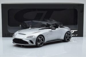 Aston Martin V12 Speedster Silber GT Spirit 1:18 GT430 Resin – Bild 6 von 6
