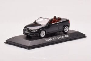 Audi A3 8P Cabriolet Schwarz Minichamps 1:43 5010803333 Metall – Bild 2 von 4