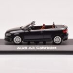 Audi A3 8P Cabriolet Schwarz Minichamps 1:43