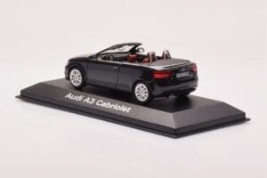 Audi A3 8P Cabriolet Schwarz Minichamps 1:43 5010803333 Metall – Bild 3 von 4
