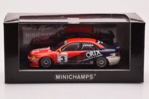 Audi A4 B5 #3 Team Orix Jones Australian Touring Champion 1997 Minichamps 1:43 430961503 Metall – Bild 4 von 4
