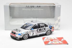 Audi A4 B5 Orix #2 P. Radisch 1998 UT Models 1:18 39872 Metall – Bild 6 von 6