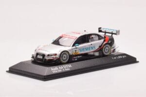 Audi A4 B7 DTM Team Audi Sport Abt #7 F. Biela DTM 2007 Minichamps 1:43 400071797 Metall – Bild 2 von 4