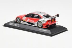 Audi A4 B7 DTM Team Audi Sport Rosberg #18 M. Rockenfeller DTM 2008 Minichamps 1:43 400081718 Metall – Bild 3 von 4