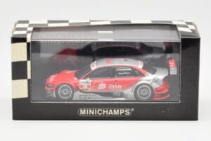 Audi A4 B7 DTM Team Audi Sport Rosberg #18 M. Rockenfeller DTM 2008 Minichamps 1:43 400081718 Metall – Bild 4 von 4