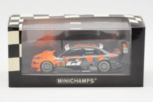 Audi A4 B7 DTM Team Futurecom TME #21 C. Albers DTM 2008 Minichamps 1:43 400089621 Metall – Bild 4 von 4