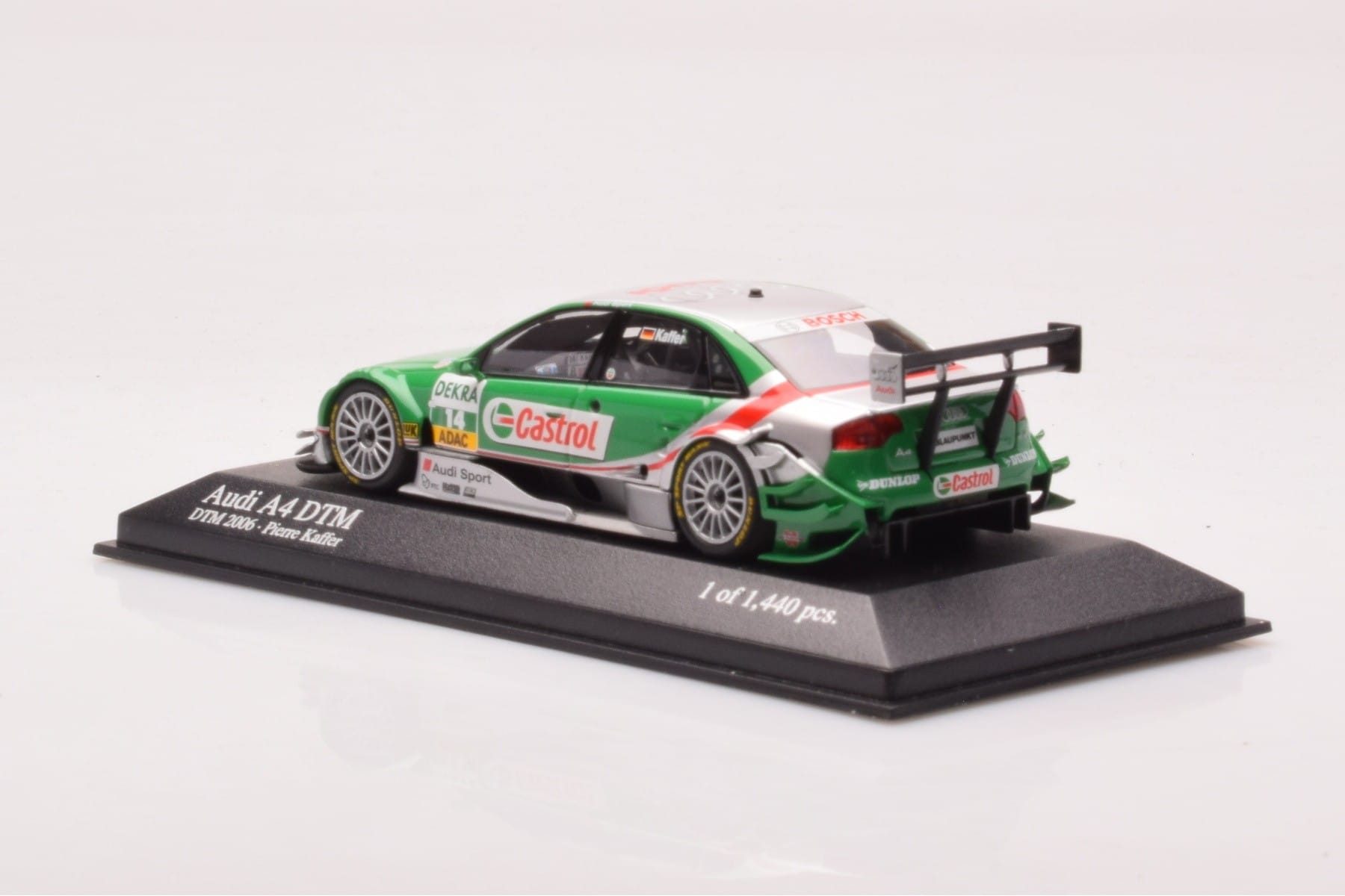 Audi A4 B7 DTM Team Phoenix #14 F. Kaffer DTM 2006 Minichamps 1:43 400061514 Metall – Bild 3 von 4