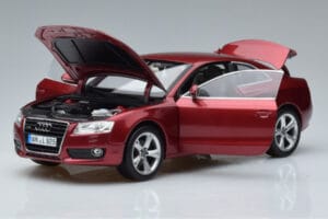 Audi A5 B8 Granatrot Norev 1:18 188352 Metall – Bild 2 von 7