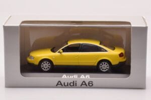 Audi A6 C5 Gelb Minichamps 1:43 IND47004 Metall – Bild 4 von 4