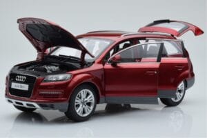Audi Q7 4L Granatrot Kyosho 1:18 09222R Metall – Bild 2 von 8