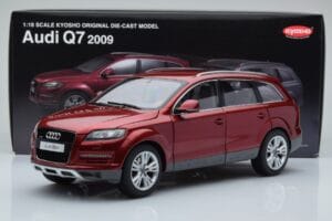 Audi Q7 4L Granatrot Kyosho 1:18 09222R Metall – Bild 8 von 8