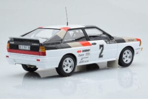 Audi Quattro Audi Sport #1 H. Mikkola / A. Hertz Winners International Swedish Rally 1981 Minichamps 1:18 155811102 Metall – Bild 2 von 6