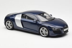 Audi R8 4.2 FSI V8 Blau Kyosho 1:18 09213BL Metall – Bild 6 von 8