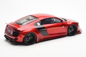 Audi R8 4S Liberty Walk Candy Rot GT Spirit 1:18 GT892 Resin – Bild 2 von 6