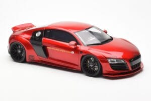 Audi R8 4S Liberty Walk Candy Rot GT Spirit 1:18 GT892 Resin – Bild 4 von 6