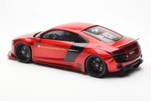 Audi R8 4S Liberty Walk Candy Rot GT Spirit 1:18 GT892 Resin – Bild 5 von 6