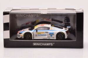 Audi R8 LMS #11 HCB Rutronik Racing L. di Grassi FIA GT World Cup Macau 2016 Minichamps 1:43 437171711 Metall – Bild 4 von 4