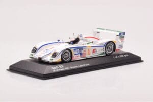 Audi R8 #1 J.J. Lehto / M. Werner GP of Atlanta Winners 2005 Minichamps 1:43 400051391 Metall – Bild 2 von 4