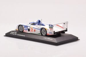 Audi R8 #2 E. Pirro / F. Biela / A. McNish 12 Hours of Sebring 2nd Place 2005 Minichamps 1:43 400051302 Metall – Bild 3 von 4