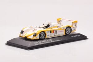 Audi R8 #25 S. Ara / T. Kristensen Winners 1000km Spa 2003 Minichamps 1:43 400031325 Metall – Bild 2 von 4