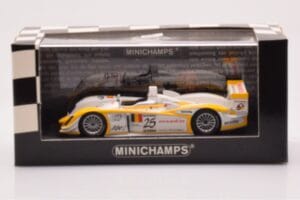 Audi R8 #25 S. Ara / T. Kristensen Winners 1000km Spa 2003 Minichamps 1:43 400031325 Metall – Bild 4 von 4