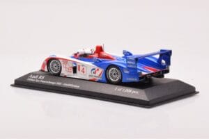 Audi R8 #4 M. Ortelli / J-M. Gounon 1000km Spa 2005 Minichamps 1:43 400051304 Metall – Bild 3 von 4