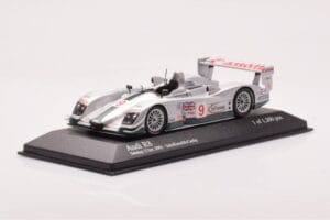 Audi R8 #9 M. Salo / Kane / McCarthy Sebring 12 Hours 2003 Minichamps 1:43 400031399 Metall – Bild 2 von 4