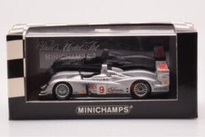 Audi R8 #9 M. Salo / Kane / McCarthy Sebring 12 Hours 2003 Minichamps 1:43 400031399 Metall – Bild 4 von 4