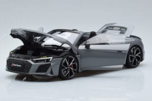 Audi R8 Spyder Performance Nardo Grau Kengfai 1:18 VAKF-0352 Metall – Bild 2 von 11
