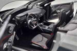 Audi R8 Spyder Performance Nardo Grau Kengfai 1:18 VAKF-0352 Metall – Bild 9 von 11