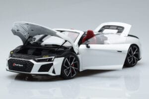 Audi R8 Spyder Performance Weiss Kengfai 1:18 VAKF-0351 Metall – Bild 2 von 11