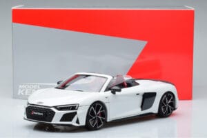 Audi R8 Spyder Performance Weiss Kengfai 1:18 VAKF-0351 Metall – Bild 11 von 11