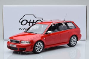 Audi RS4 B5 Avant Rot Otto 1:18 OT1026B Resin – Bild 6 von 6