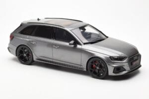 Audi RS4 B9 Avant Competition Daytona Grau GT Spirit 1:18 GT456 Resin – Bild 4 von 6