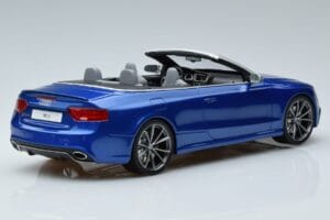 Audi RS5 B8 Cabriolet Blau GT Spirit 1:18 ZM053 Resin – Bild 2 von 6